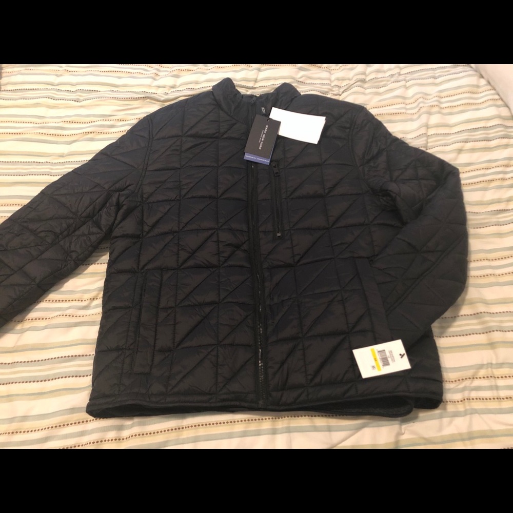 Andrew Marc men's puffer coat w/ fleece vest NWT